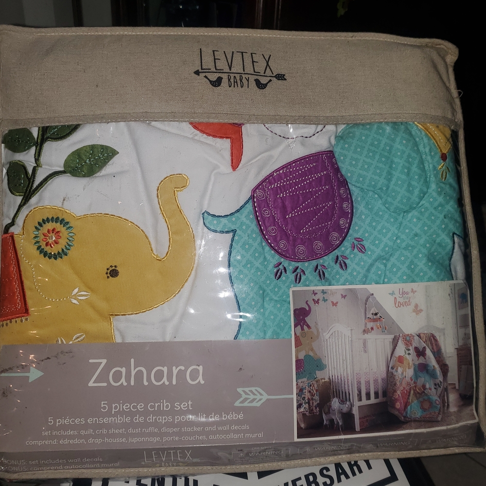 Levtex 4 Piece Crib Set